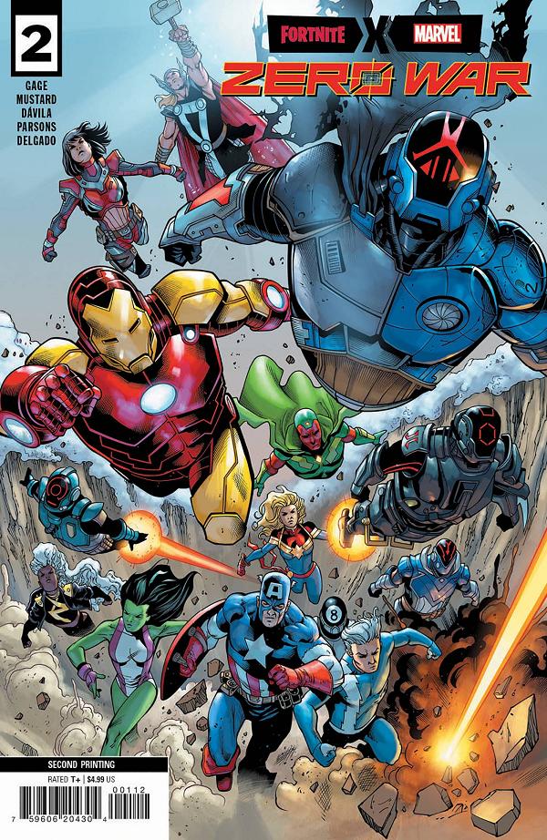 Fortnite X Marvel Zero War #2 (OF 5) 2ND PTG DAVILA cover