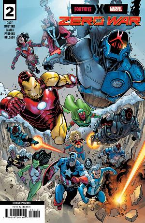 Fortnite X Marvel Zero War #2 (OF 5) 2ND PTG DAVILA cover