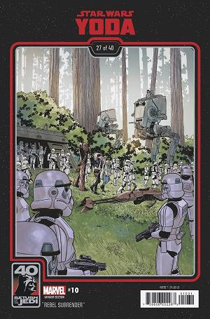 Star Wars Yoda #10 CHRIS SPROUSE RETURN JEDI 40TH ANNIV cover
