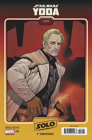 Star Wars Yoda #7 YU TOBIAS BECKETT SOLO 5TH ANNIV MOVIE cover