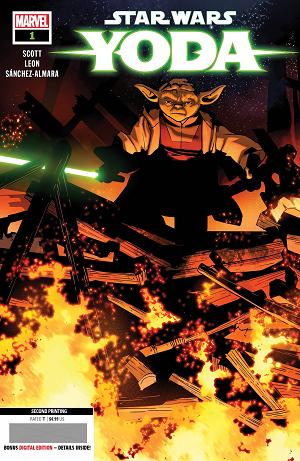 Star Wars Yoda #1 2ND PTG LEON cover