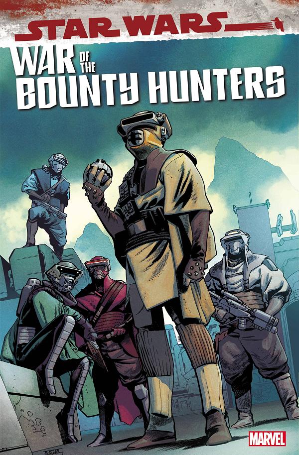Star Wars War Bounty Hunters Boushh #1  cover