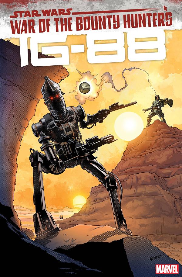 Star Wars War Bounty Hunters Ig-88 #1 cover by Ray-Anthony Height