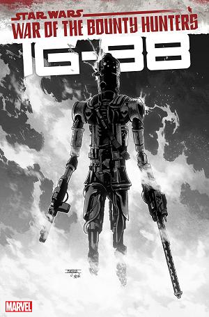 Star Wars War Bounty Hunters Ig-88 #1 ASRAR CARBONITE cover