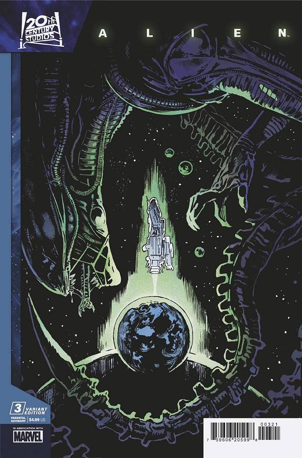 Alien #3 MICHAEL WALSH cover