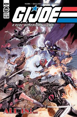 G.I. Joe: A Real American Hero #300 CVR C DIAZ cover