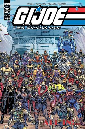 G.I. Joe: A Real American Hero #300 CVR B SULLIVAN cover