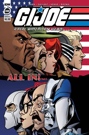G.I. Joe: A Real American Hero #300 CVR D MCKEOWN cover