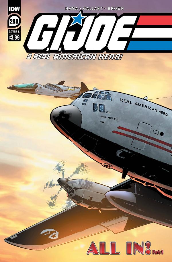 G.I. Joe: A Real American Hero #298 cover by S. L. Gallant