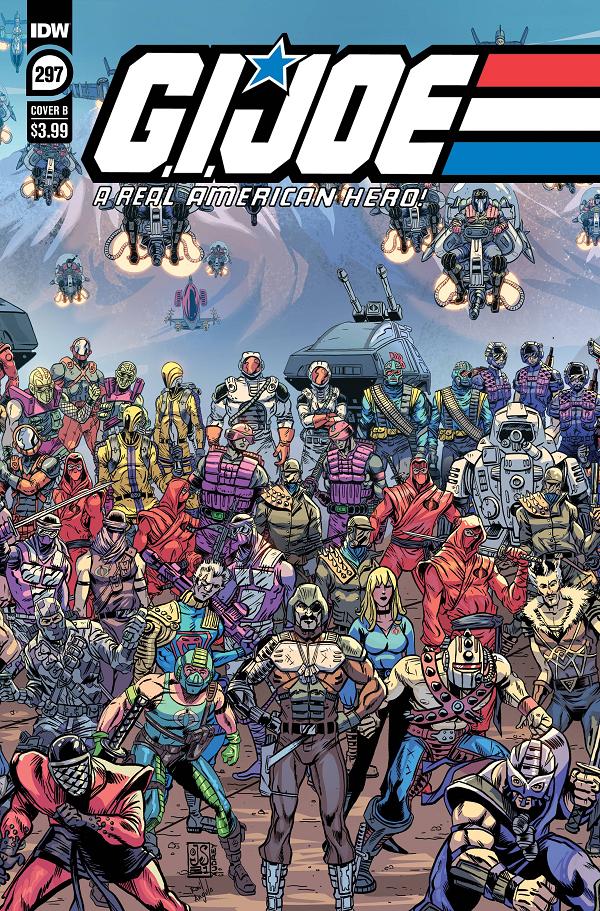 G.I. Joe: A Real American Hero #297 CVR B SULLIVAN cover