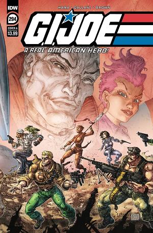 G.I. Joe: A Real American Hero #294 CVR A WILLIAMS II cover