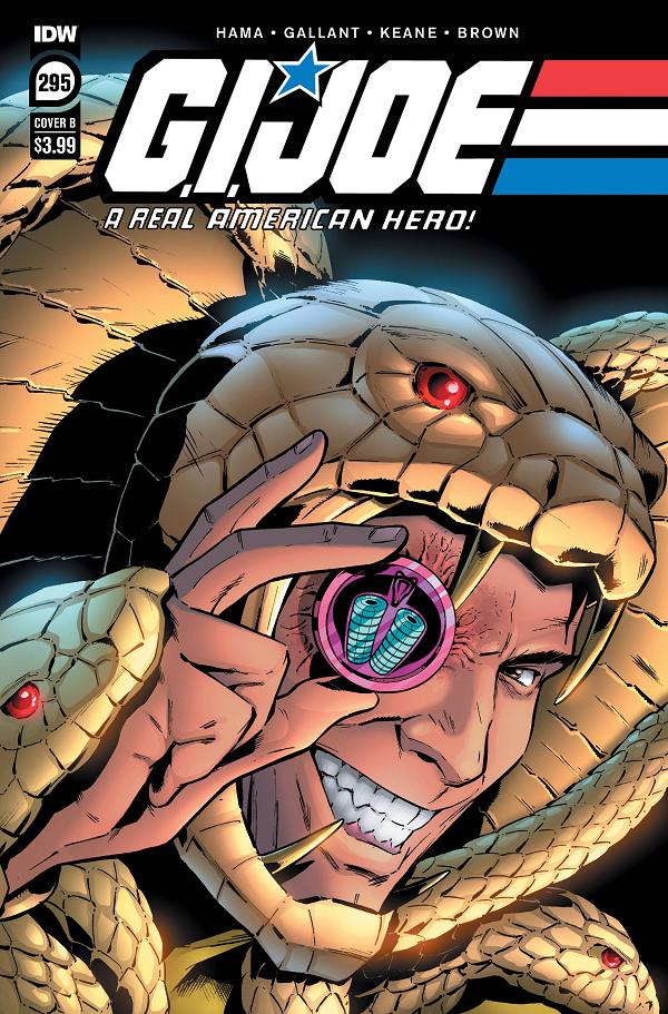 G.I. Joe: A Real American Hero #295 CVR B GALLANT cover