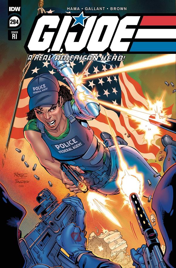 G.I. Joe: A Real American Hero #294 variant cover by Freddie Williams Ii