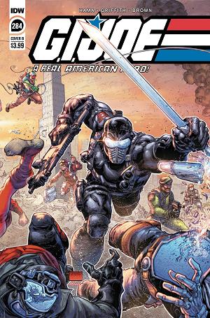 G.I. Joe: A Real American Hero #284 CVR B FREDDIE WILLIAMS II cover