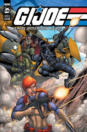 G.I. Joe: A Real American Hero #284 CVR A ANDREW GRIFFITH cover