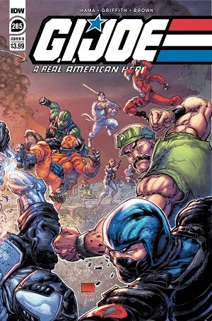 G.I. Joe: A Real American Hero #285 CVR B WILLIAMS II cover