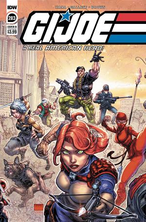 G.I. Joe: A Real American Hero #283 CVR B FREDDIE WILLIAMS II cover