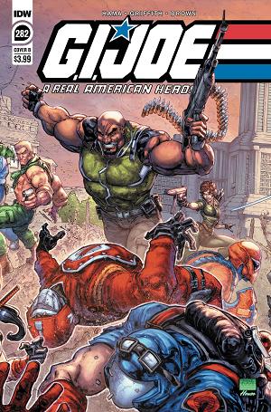 G.I. Joe: A Real American Hero #282 CVR B FREDDIE WILLIAMS II cover