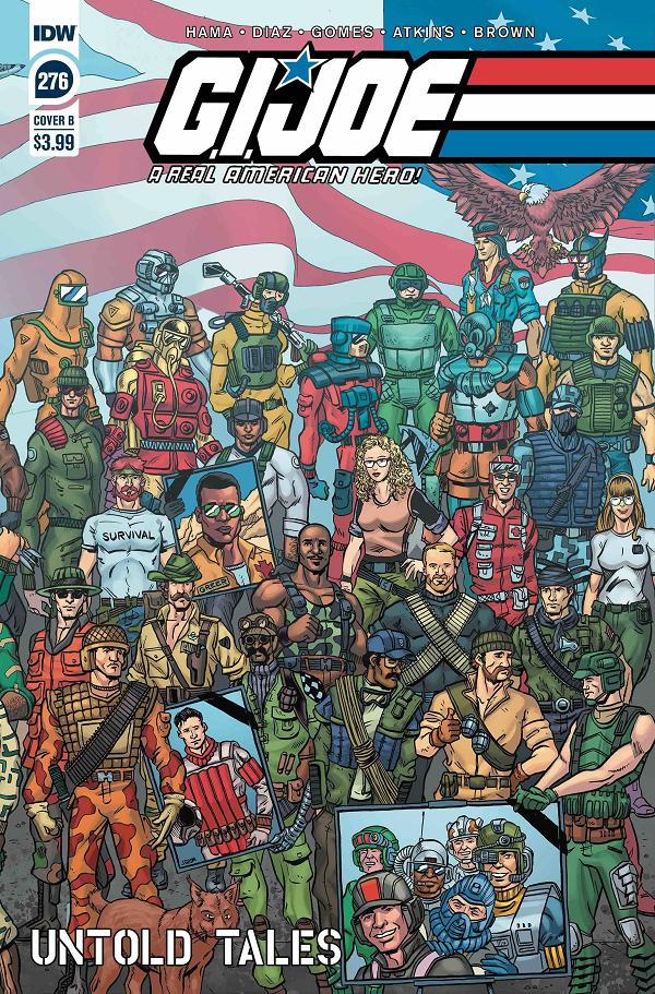 G.I. Joe: A Real American Hero #276 CVR B SHEARER cover