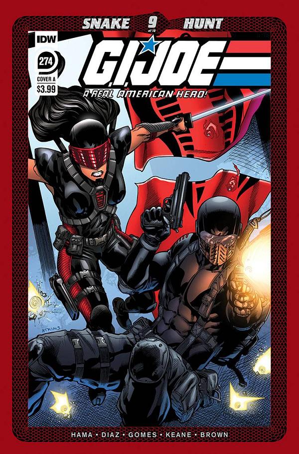 G.I. Joe: A Real American Hero #274 CVR A ATKINS cover