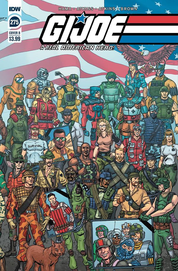 G.I. Joe: A Real American Hero #275 CVR B SULLIVAN cover