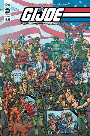 G.I. Joe: A Real American Hero #275 CVR B SULLIVAN cover