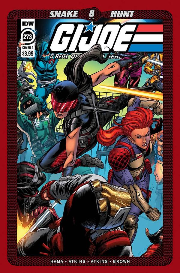 G.I. Joe: A Real American Hero #273 cover by Robert Atkins