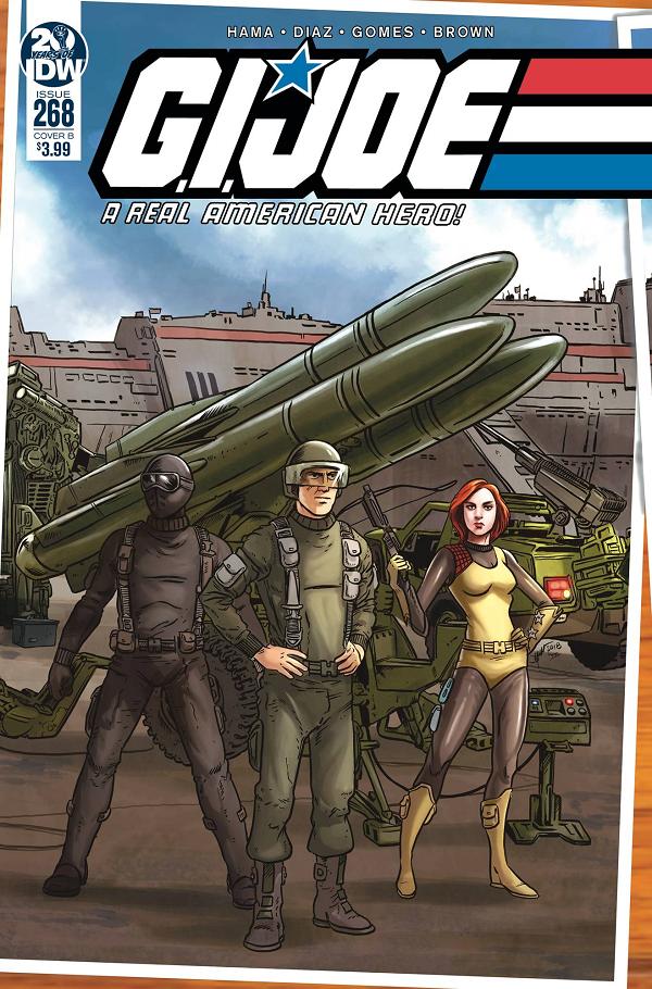 G.I. Joe: A Real American Hero #268 CVR B SULLIVAN cover