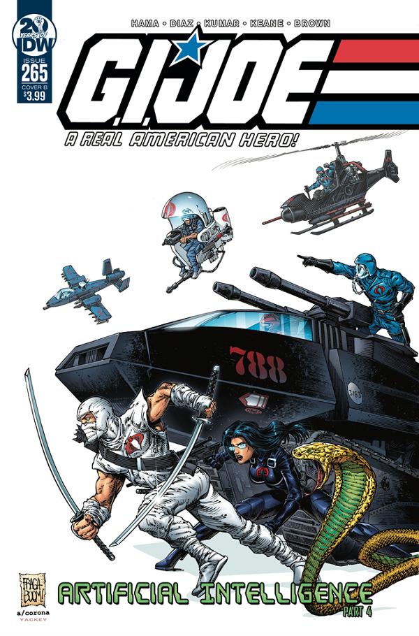 G.I. Joe: A Real American Hero #265 CVR B FRAGA cover