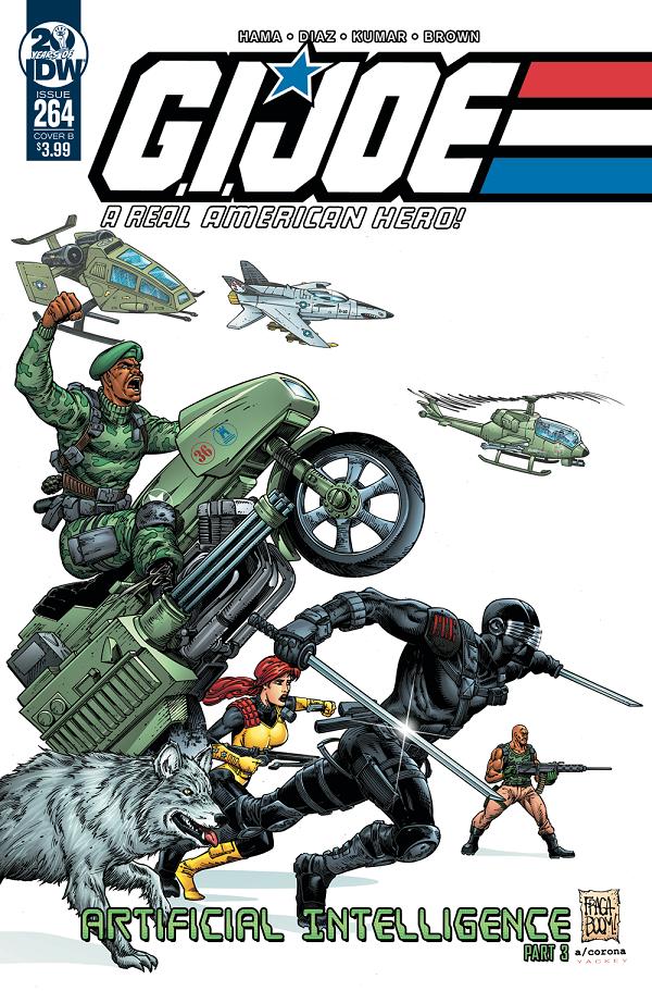 G.I. Joe: A Real American Hero #264 CVR B FRAGA cover