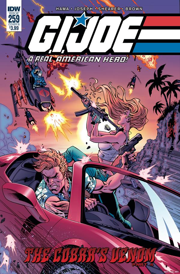 G.I. Joe: A Real American Hero #259 CVR B ROYLE cover