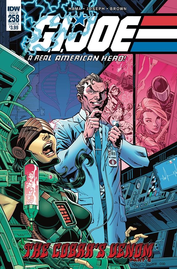G.I. Joe: A Real American Hero #258 CVR B ROYLE cover