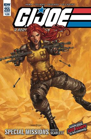 G.I. Joe: A Real American Hero #255 CVR B TOLIBAO cover