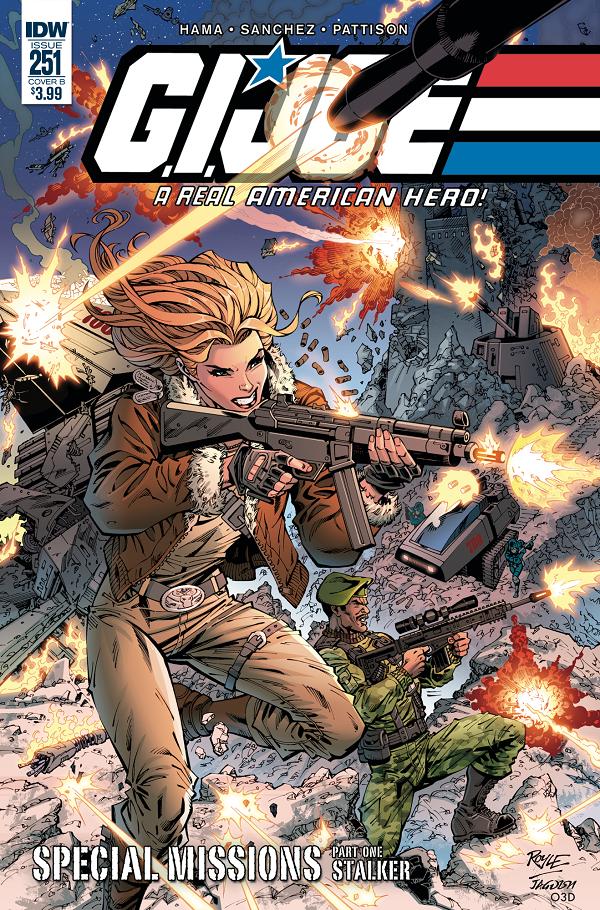 G.I. Joe: A Real American Hero #251 CVR B ROYLE cover