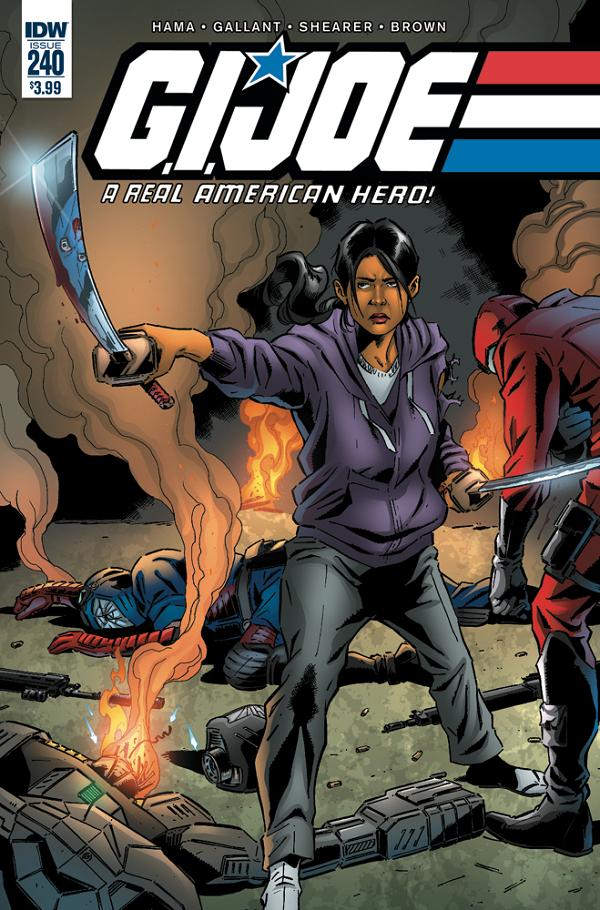 G.I. Joe: A Real American Hero #240  cover