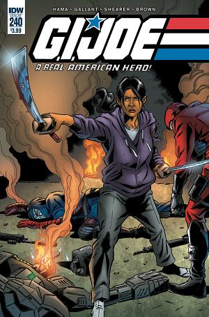 G.I. Joe: A Real American Hero #240 cover
