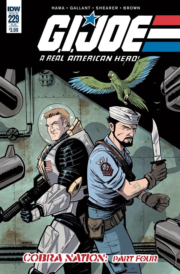 G.I. Joe: A Real American Hero #229 SUBSCRIPTION cover