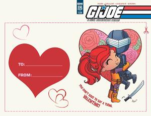 G.I. Joe: A Real American Hero #225 VALENTINES DAY CARD cover
