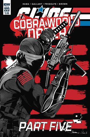 G.I. Joe: A Real American Hero #223  cover