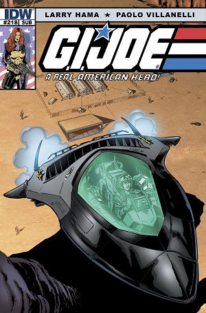 G.I. Joe: A Real American Hero #218 SUBSCRIPTION cover