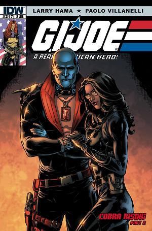 G.I. Joe: A Real American Hero #217 SUBSCRIPTION cover