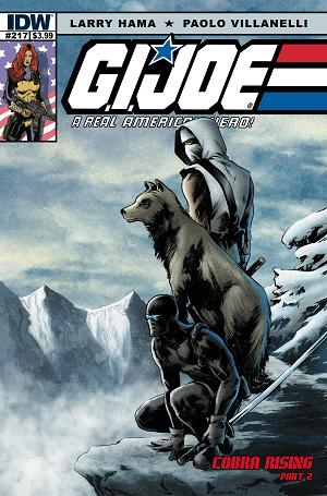 G.I. Joe: A Real American Hero #217  cover
