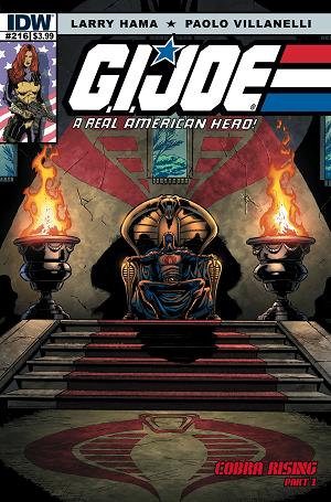 G.I. Joe: A Real American Hero #216  cover