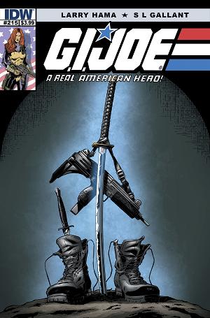 G.I. Joe: A Real American Hero #215  cover