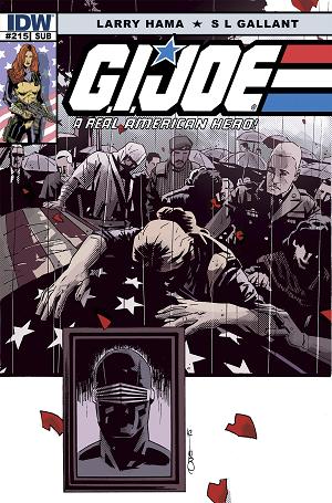 G.I. Joe: A Real American Hero #215 SUBSCRIPTION cover