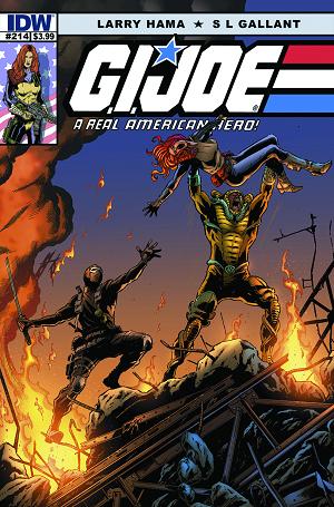 G.I. Joe: A Real American Hero #214  cover