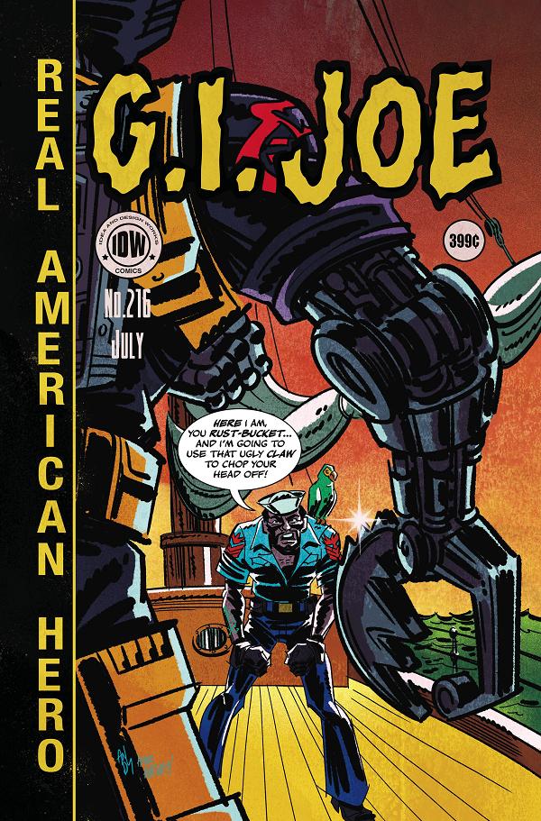 G.I. Joe: A Real American Hero #216 EC SUBSCRIPTION cover