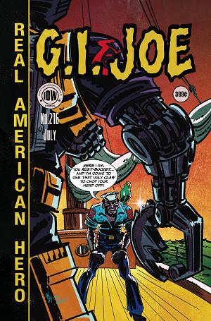 G.I. Joe: A Real American Hero #216 EC SUBSCRIPTION cover