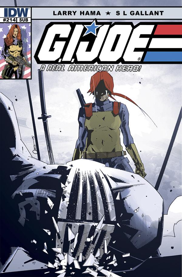 (Use Mar158549)Gi Joe A Real American Hero #214 cover by Antonio Fuso