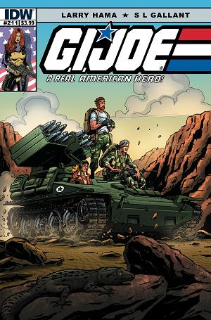 G.I. Joe: A Real American Hero #211  cover